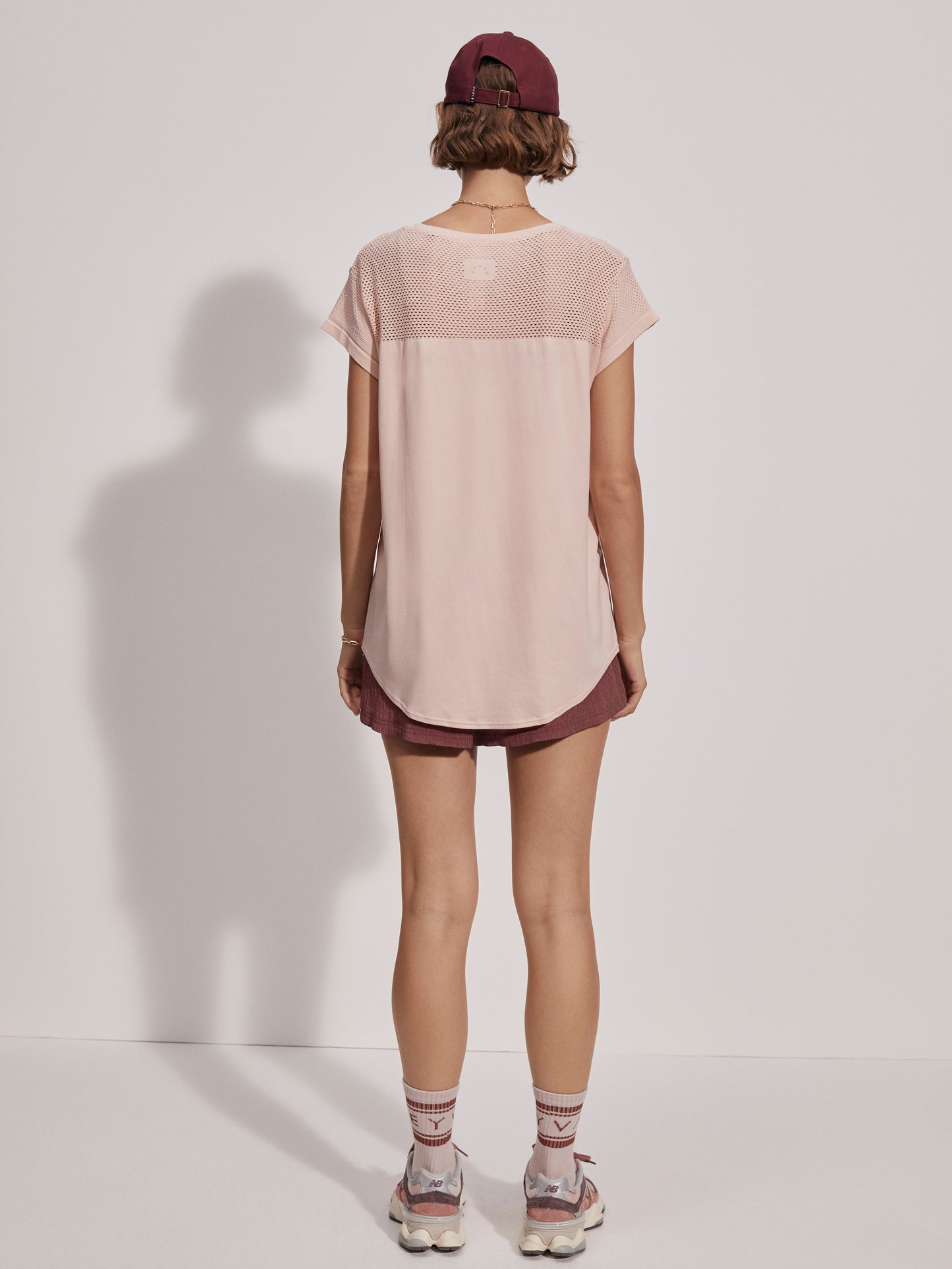 Wakefield Seamless Tee - Rose Smoke