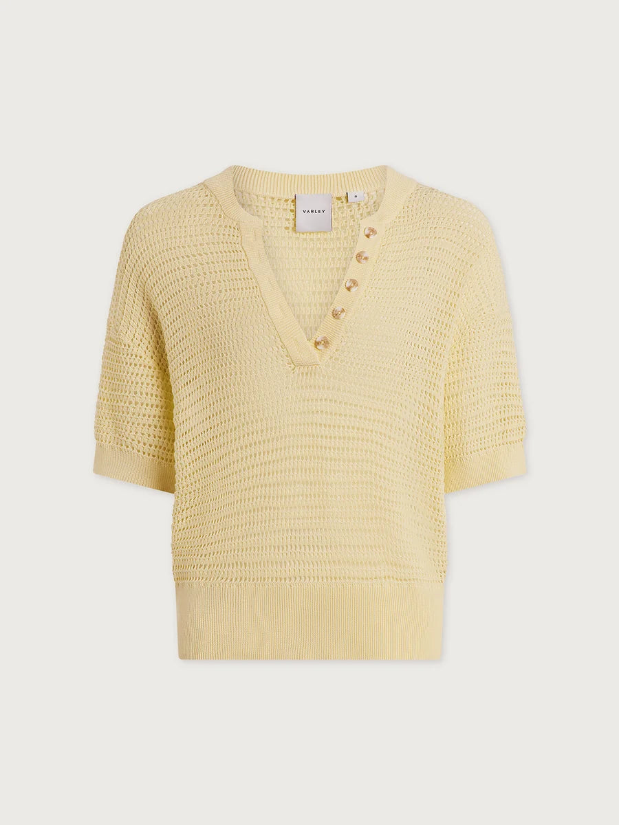 Callie Knit Top - Anise Flower