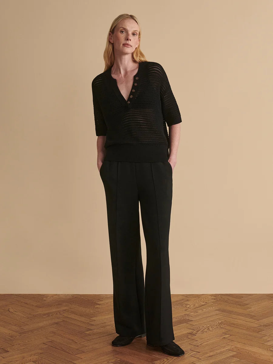 Callie Knit Top - Black