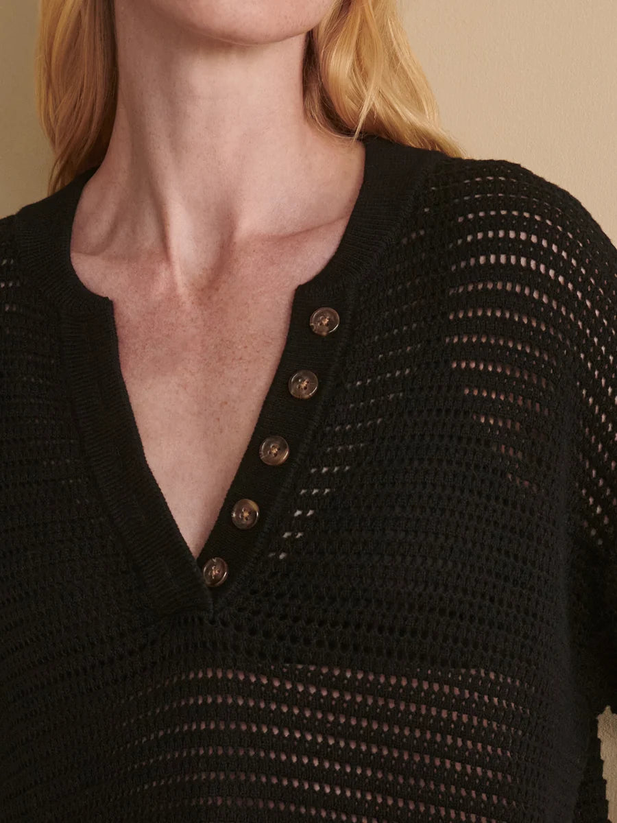 Callie Knit Top - Black