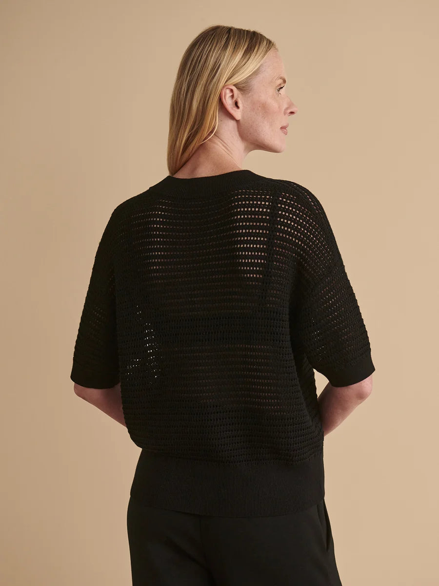 Callie Knit Top - Black