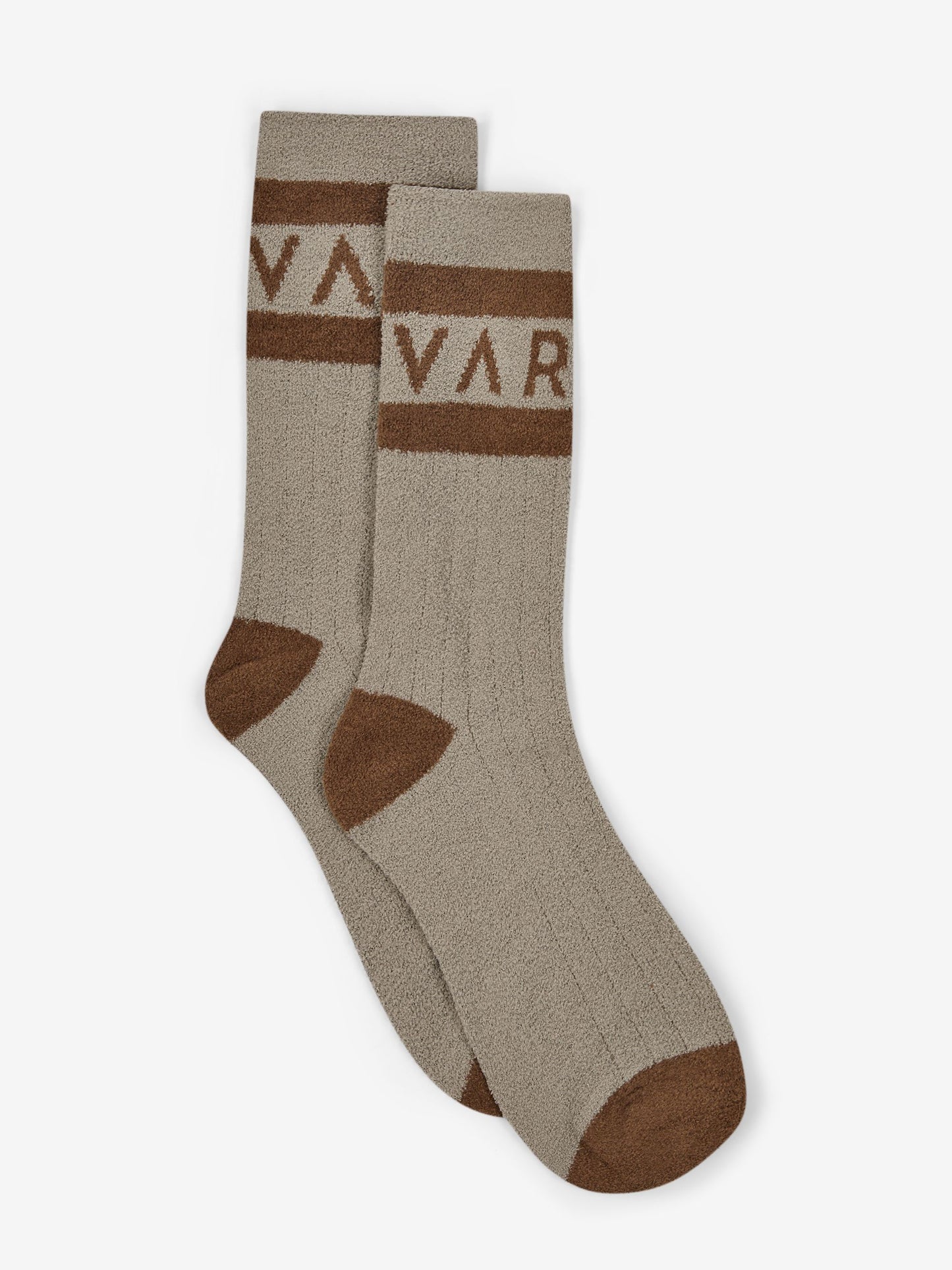 Spencer Sock - Simply  Taupe/ Deep Taupe