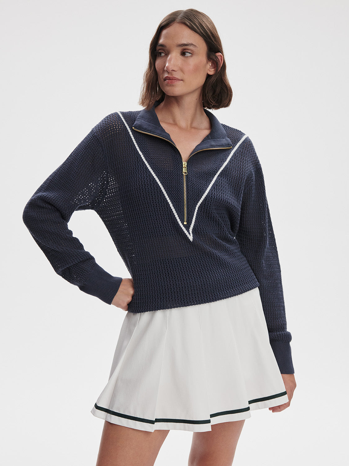 Calva Knit - Blue Nights