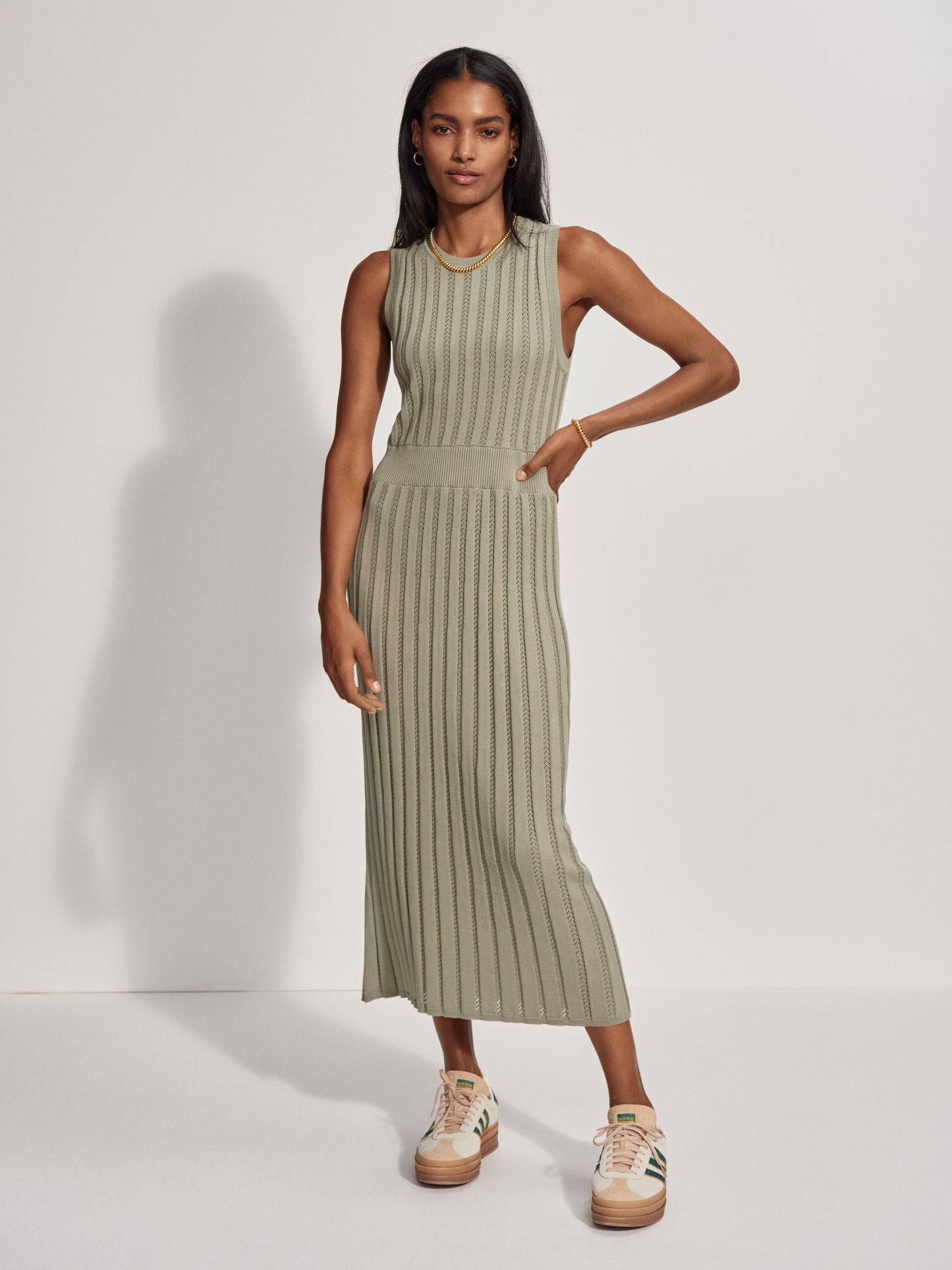 Florian Knit Dress - Seagrass