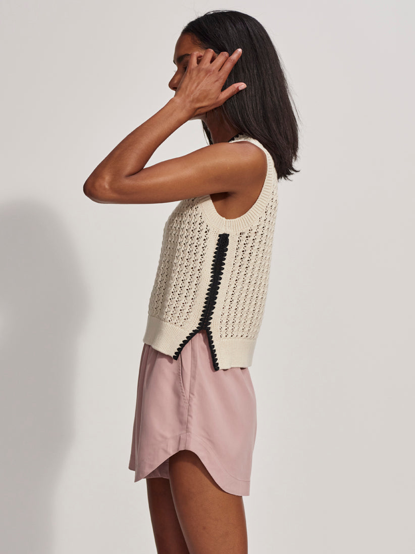 Delaney Knit Vest - Birch