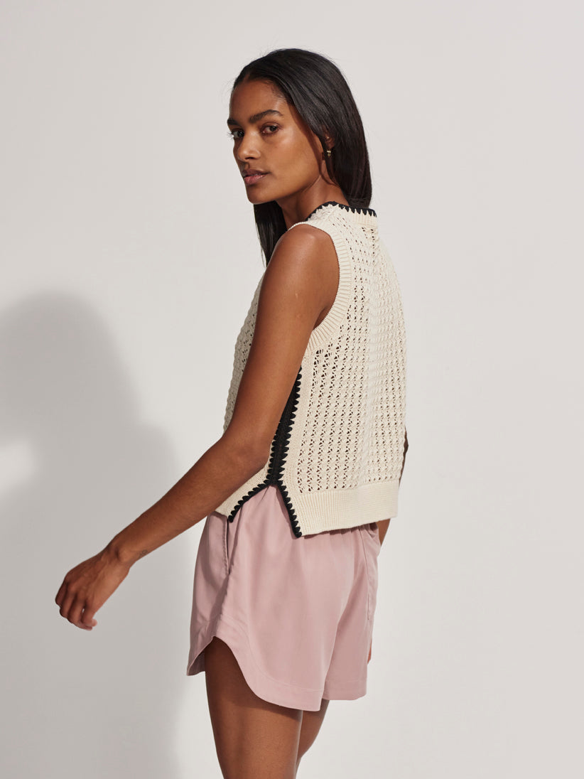 Delaney Knit Vest - Birch