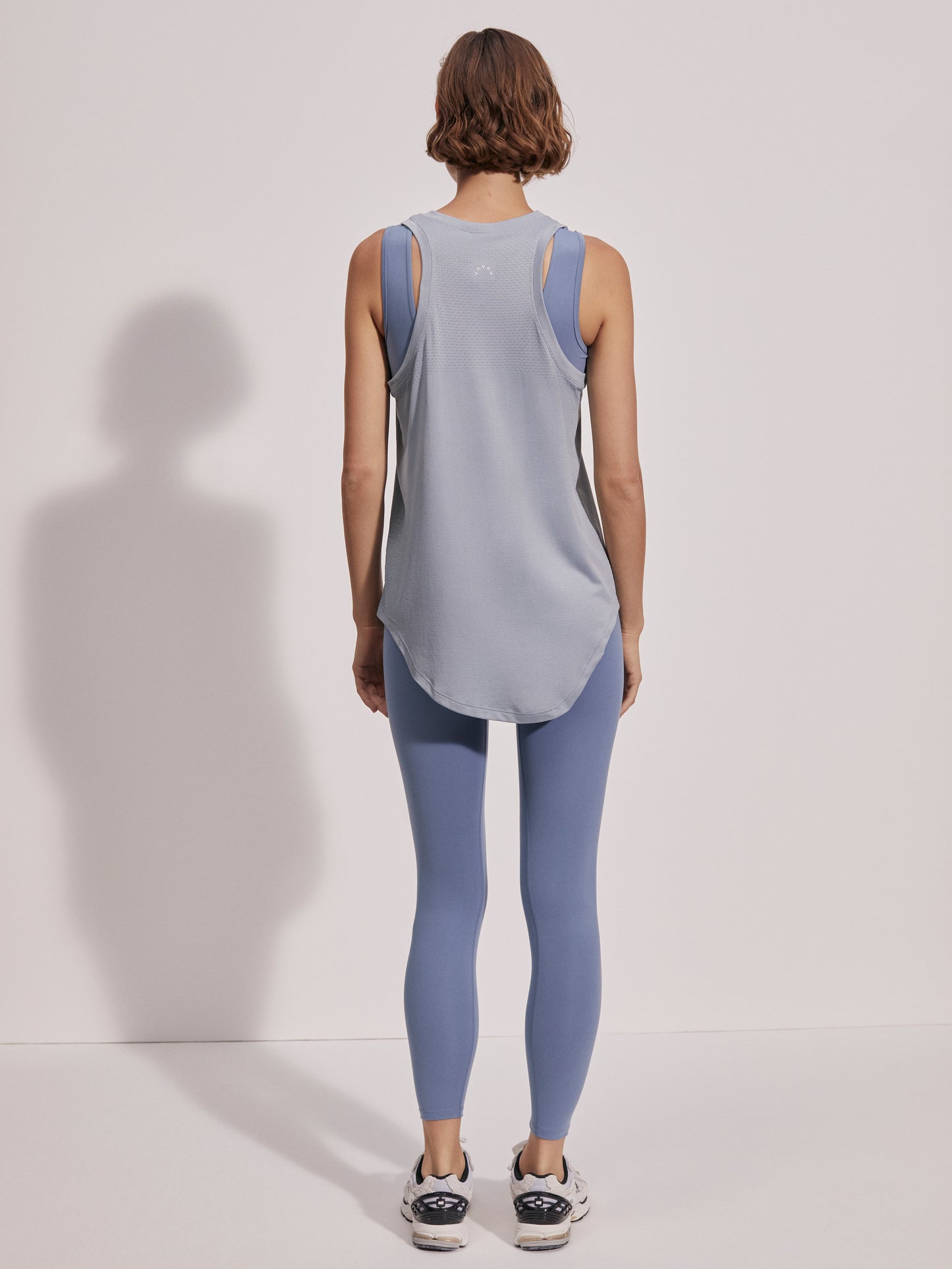 Dacey Longline Tank - Ashley Blue