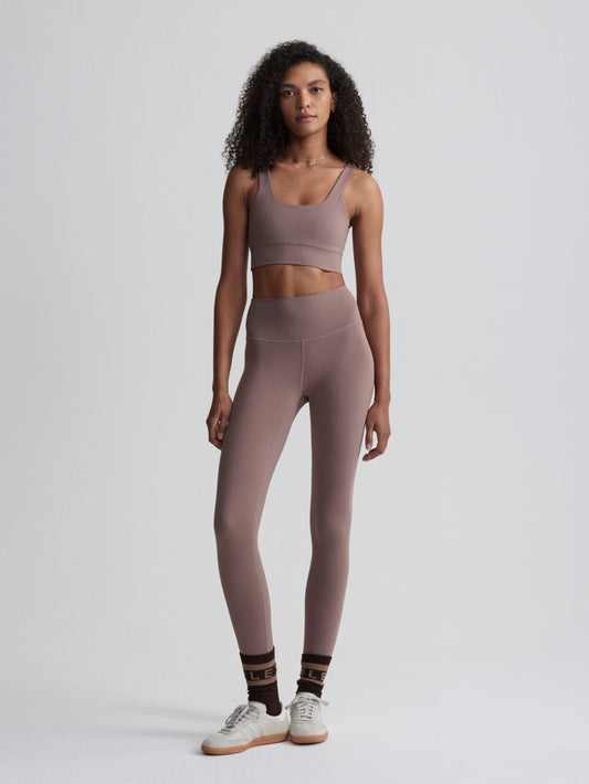 FreeSoft High Rise Legging 25- Deep Taupe