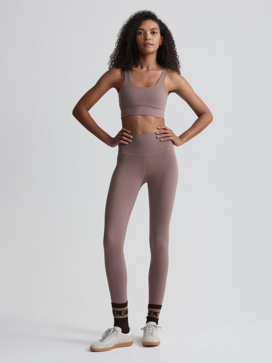 FreeSoft High Rise Legging 25- Deep Taupe
