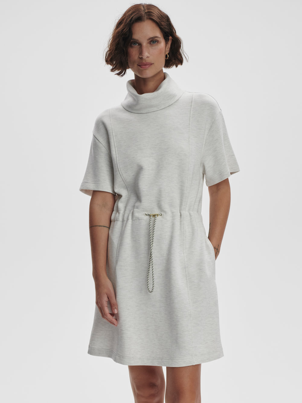 Sophie Dress - Ivory Marl