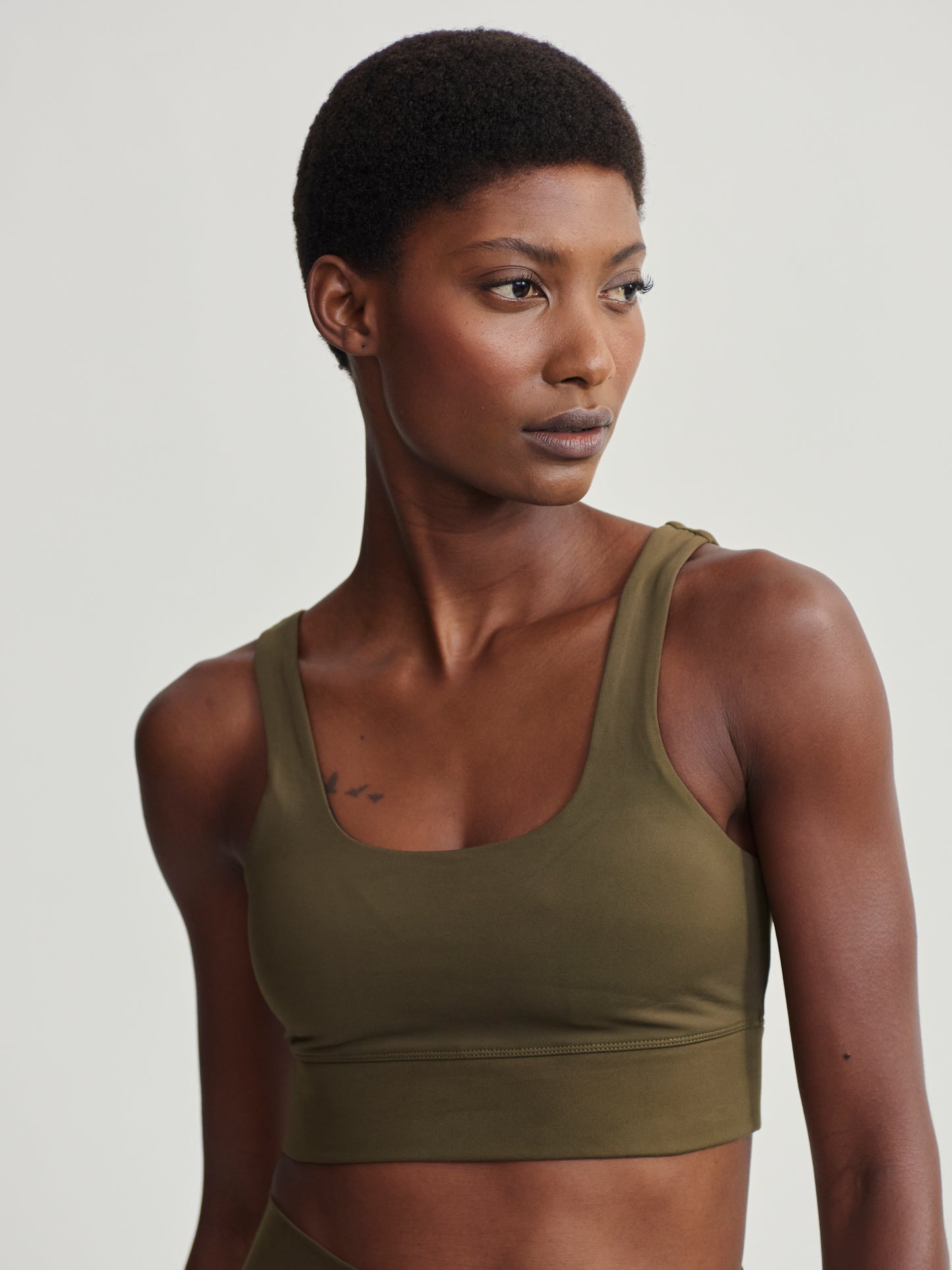 FreeSoft Cori Bra - Dark Olive