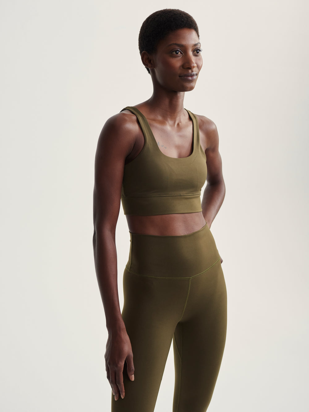FreeSoft Cori Bra - Dark Olive