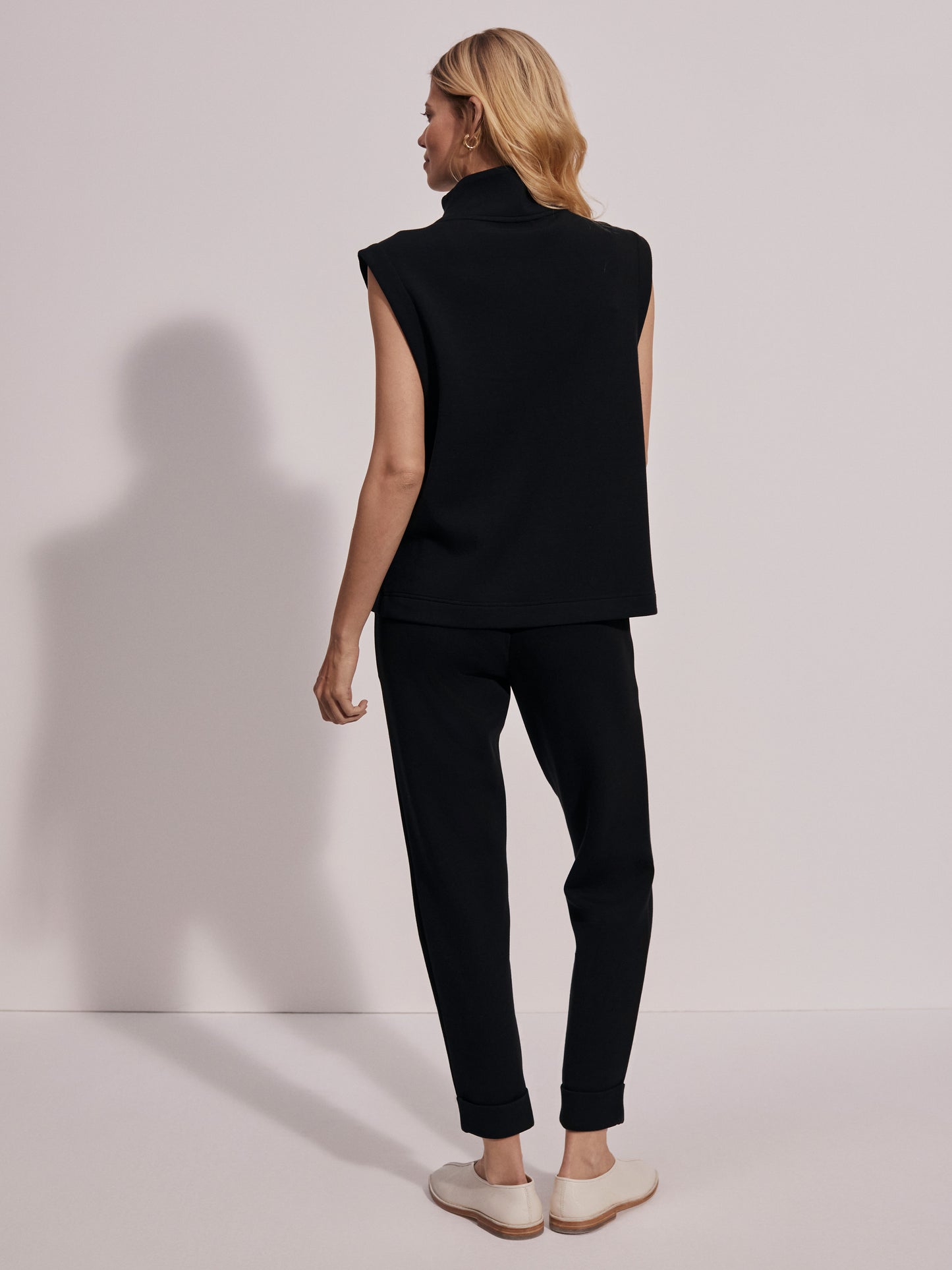 The Rolled Cuff Pant 28.5 - Black