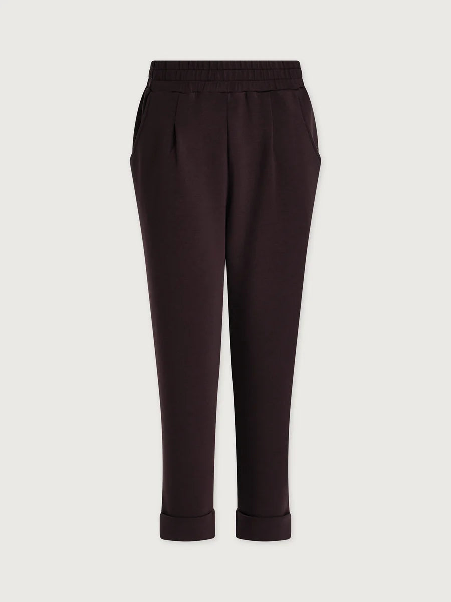 The Rolled Cuff Pant 25 - Coffee Bean