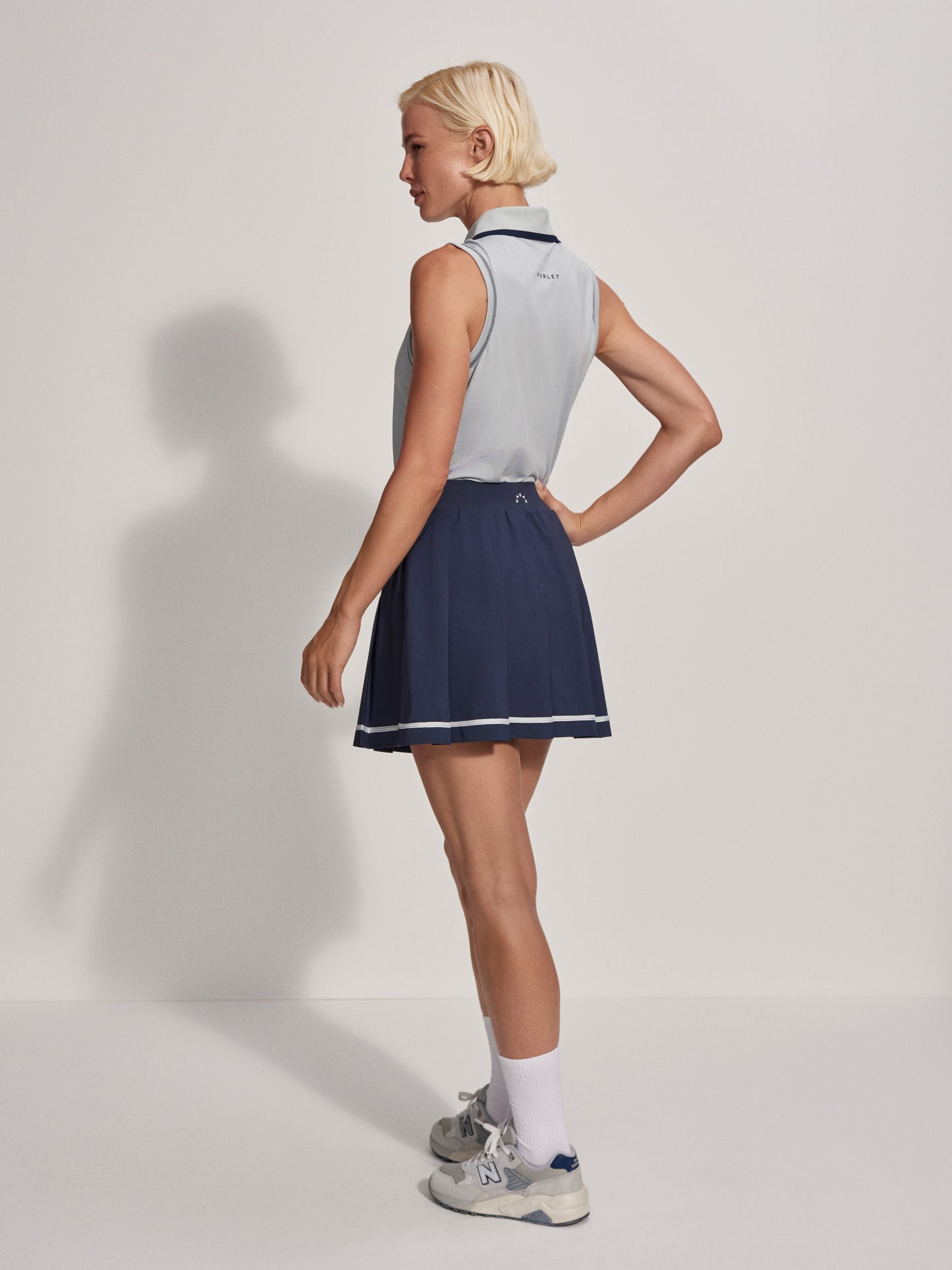 Cammie Performance Tank - Pearl Blue