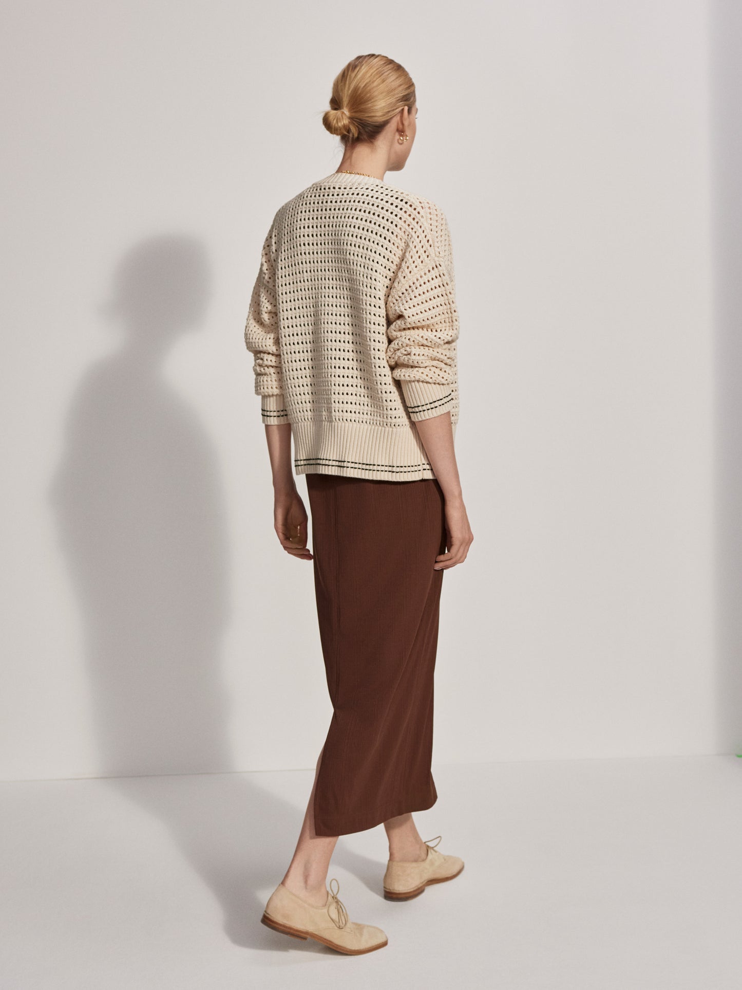 Kris Relaxed Fit Knit Jacket - Birch
