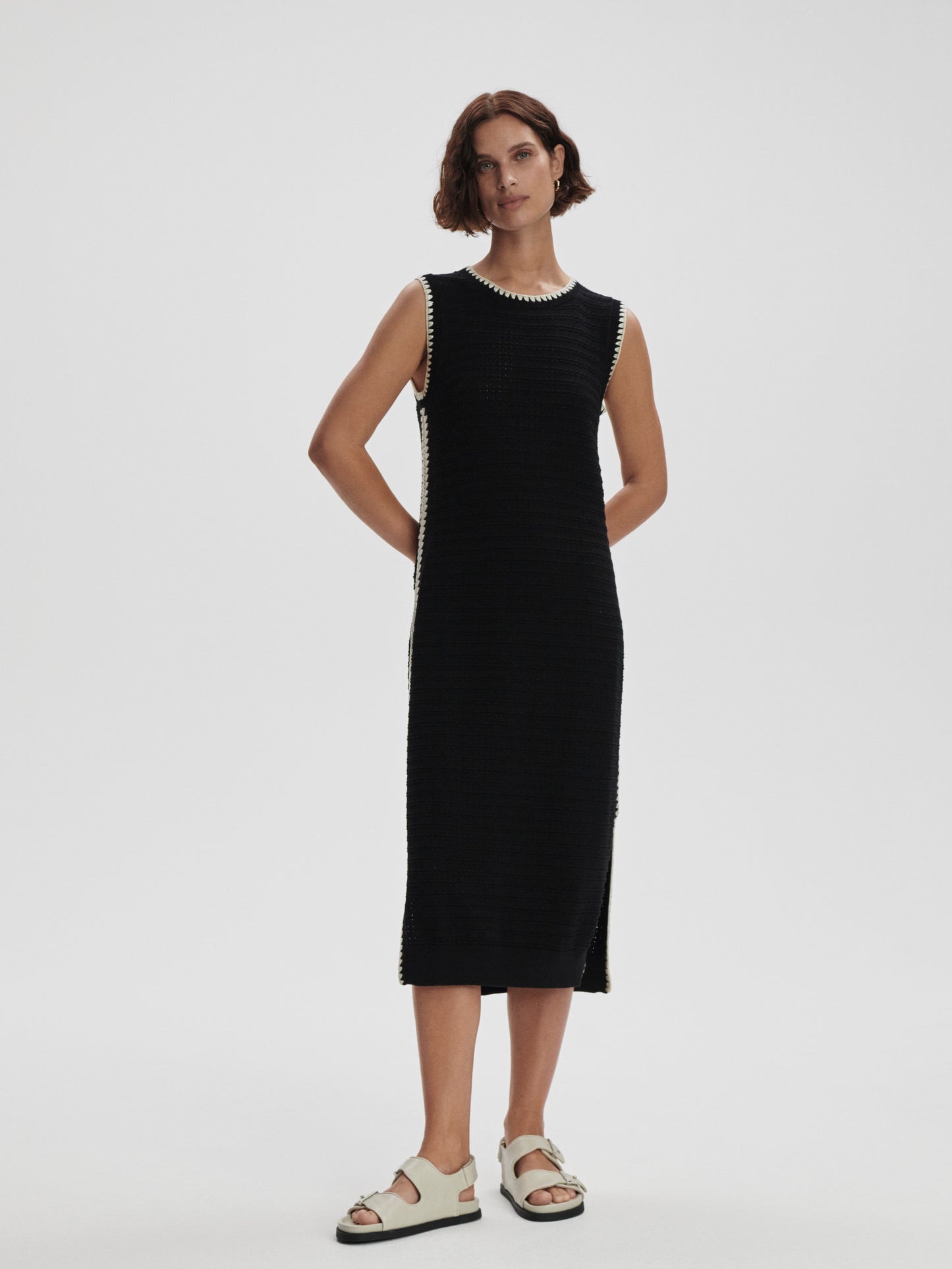 Dwight Tank Knit Dress - Black