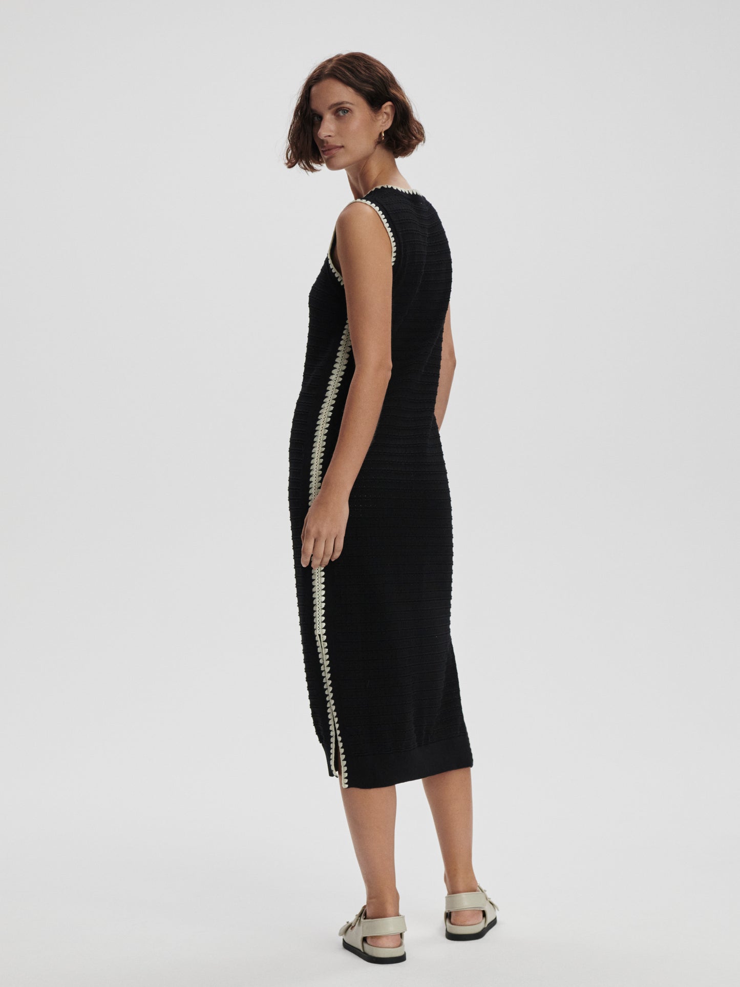 Dwight Tank Knit Dress - Black