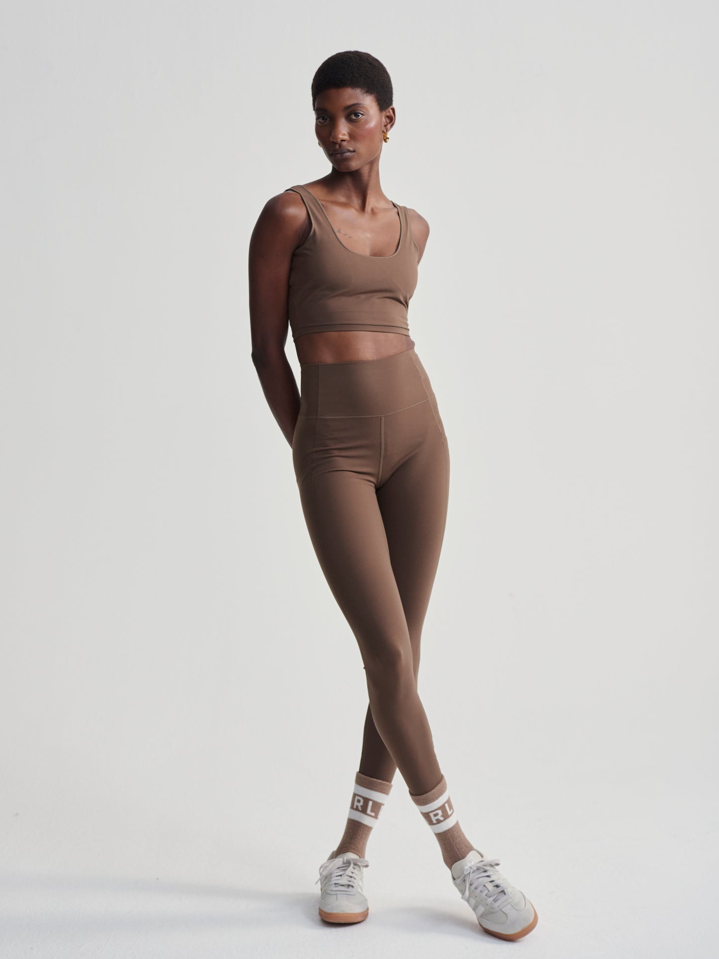 Shape High-Rise Pocket 25" - Carob