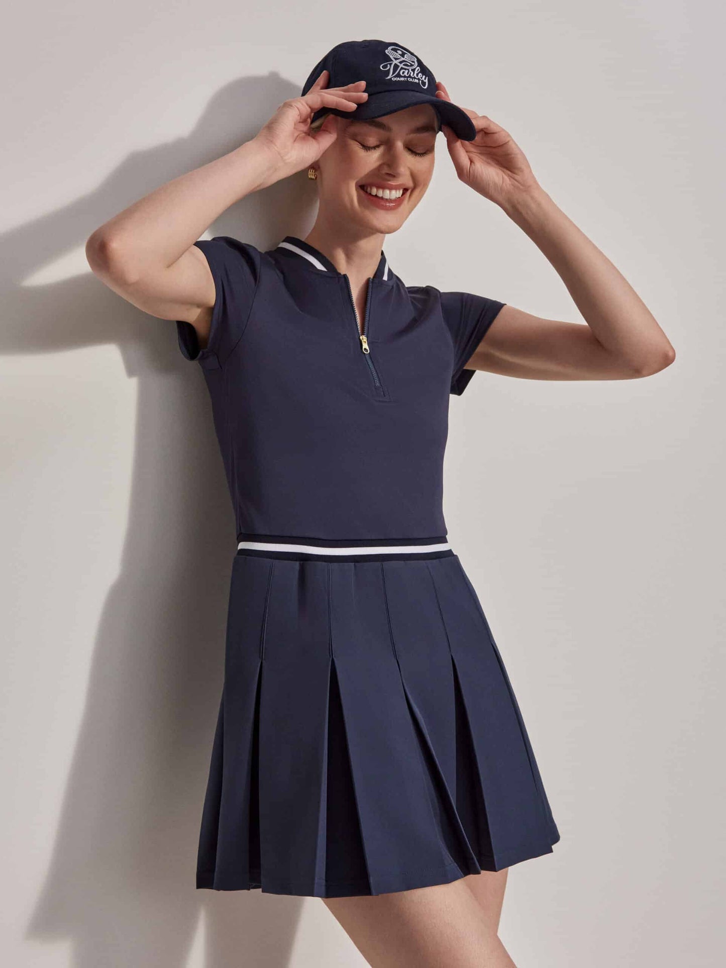 Var02073 Nora Court Dress 32.5 Blue Nights 206