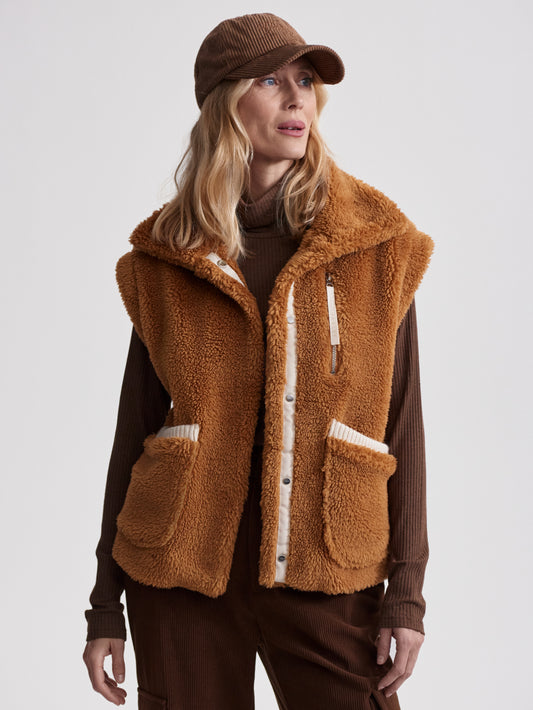 Balter Relaxed Sherpa Gilet  - Cafe Spice