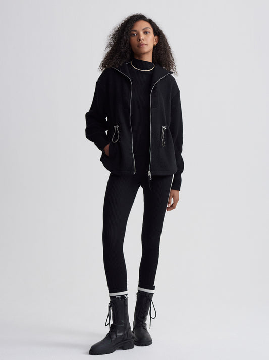 Renea Fleece Jacket - Black