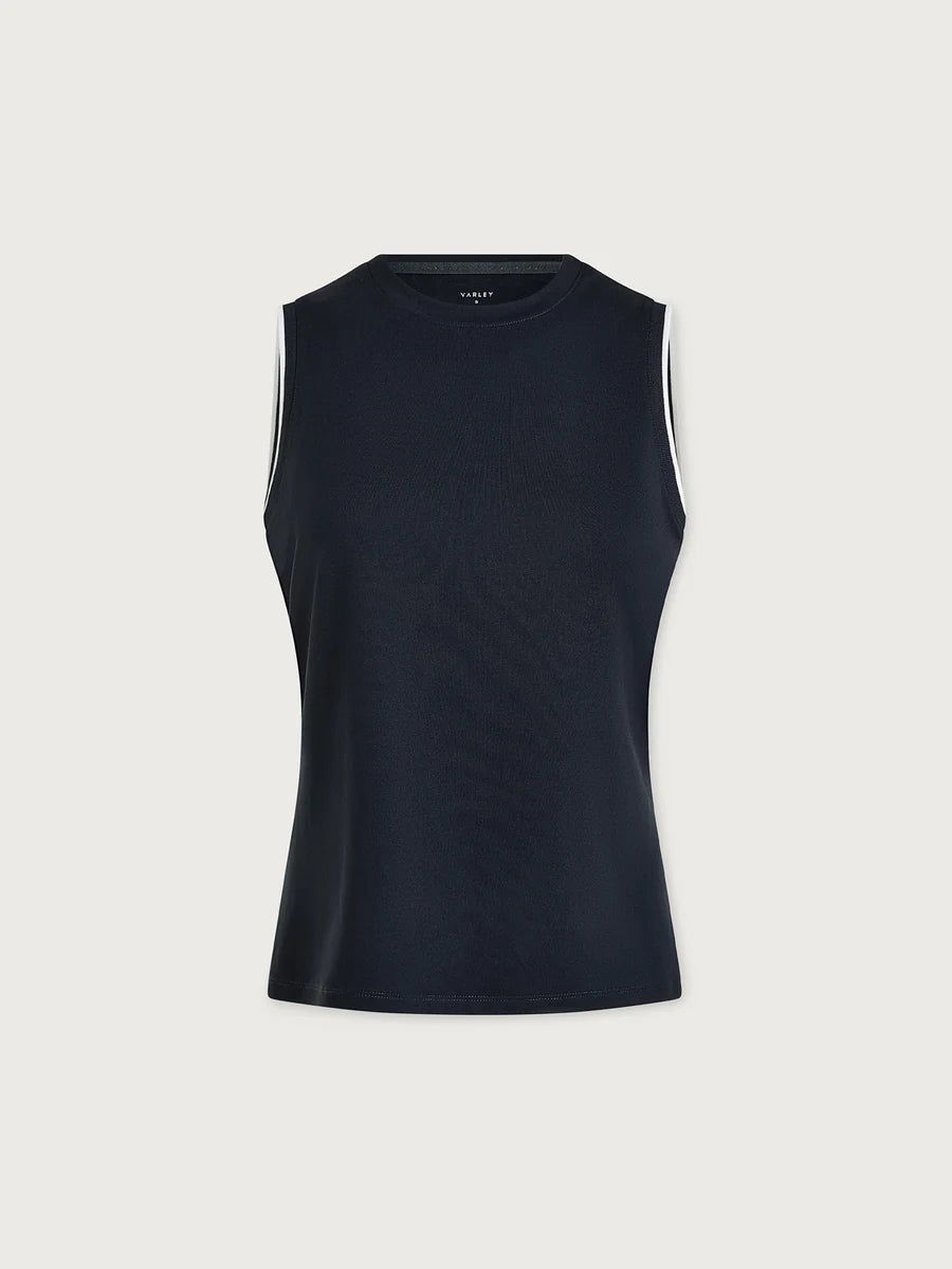 Arton Performance Tank - Blue Nights/White