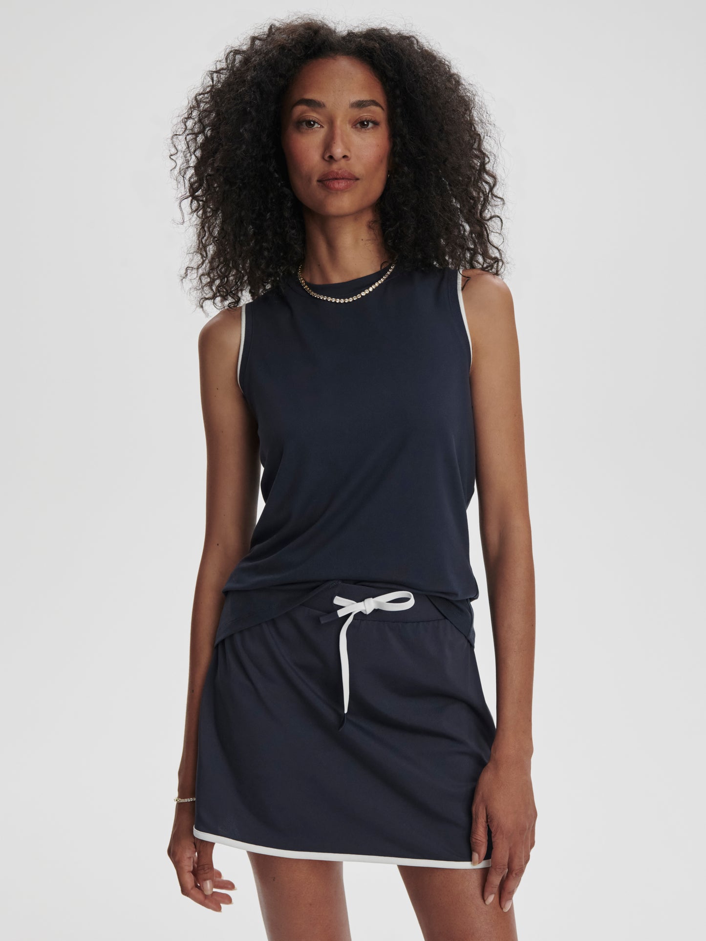 Archer Mid Rise Skort 13.5 - Blue Nights