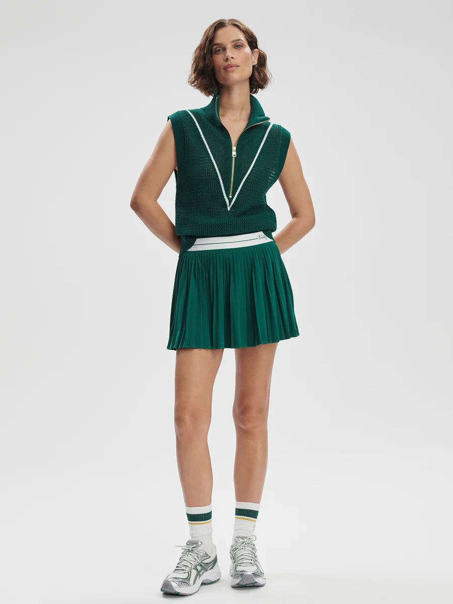 Clemency Mid Rise Skort 13.5 - Forest