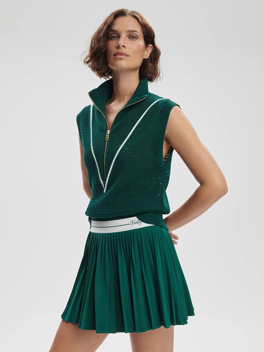 Clemency Mid Rise Skort 13.5 - Forest