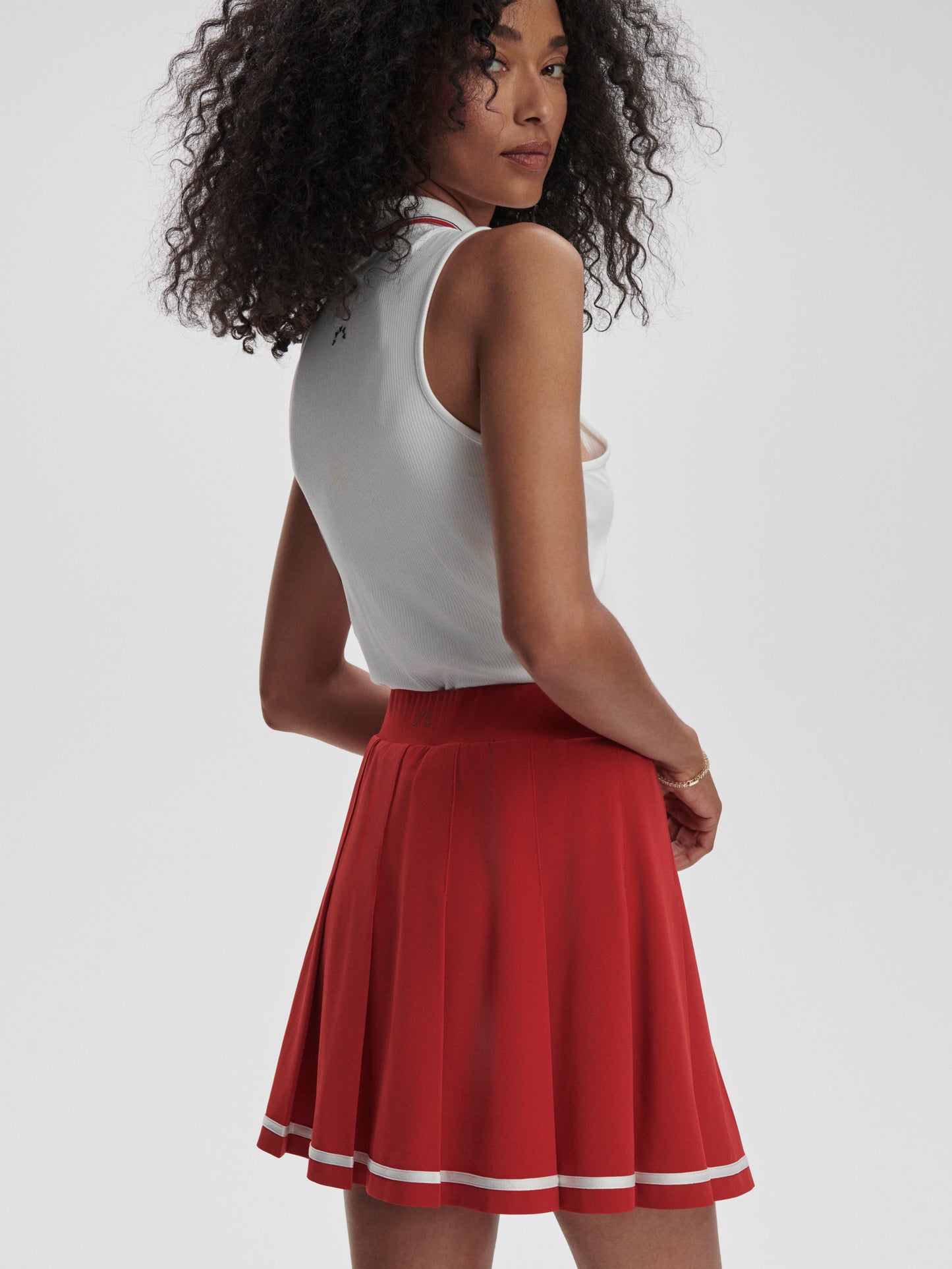 Clarendon High Rise Skort 16 - Haute Red