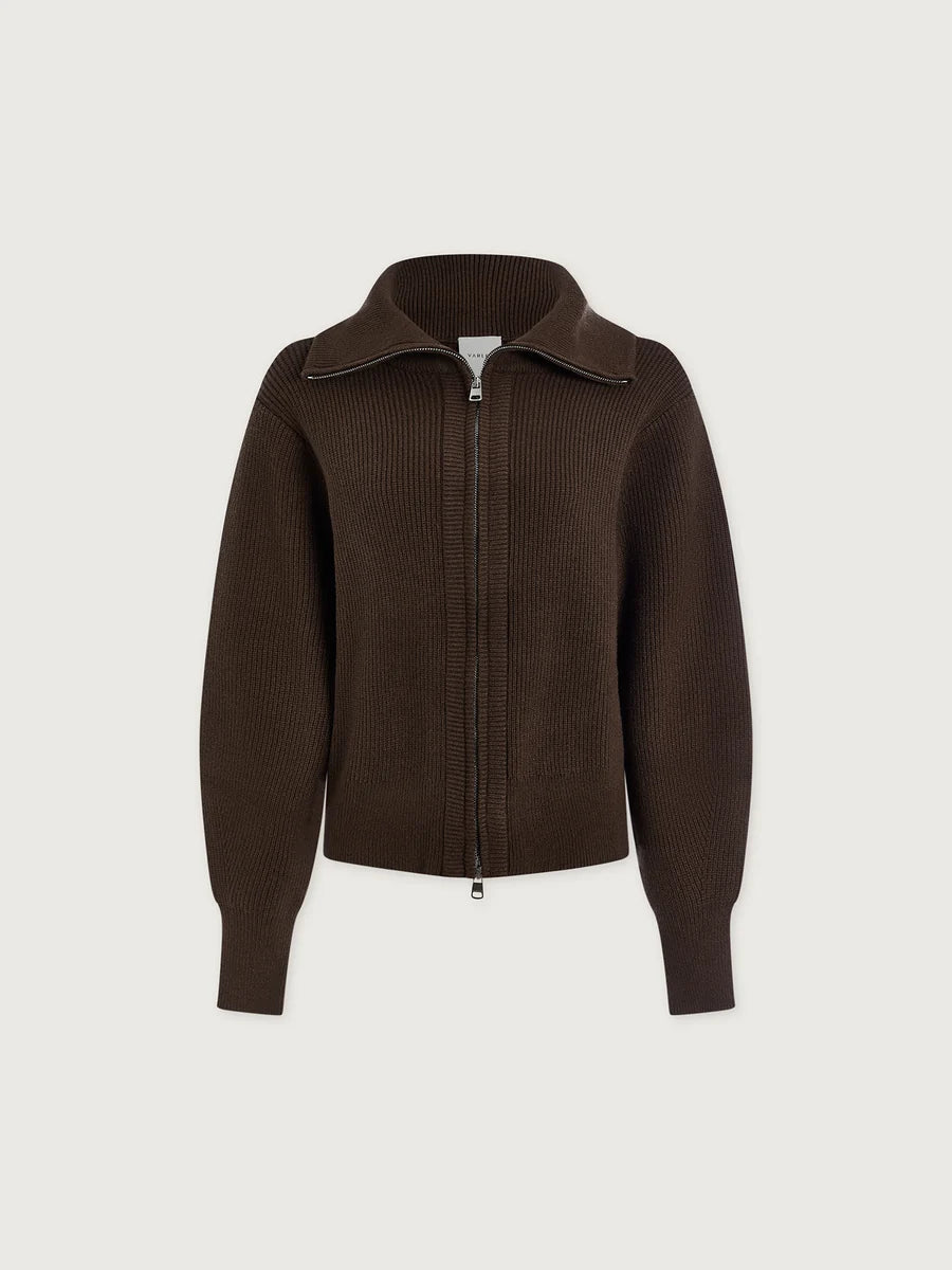 Enrico Zip-Through Knit Jacket
