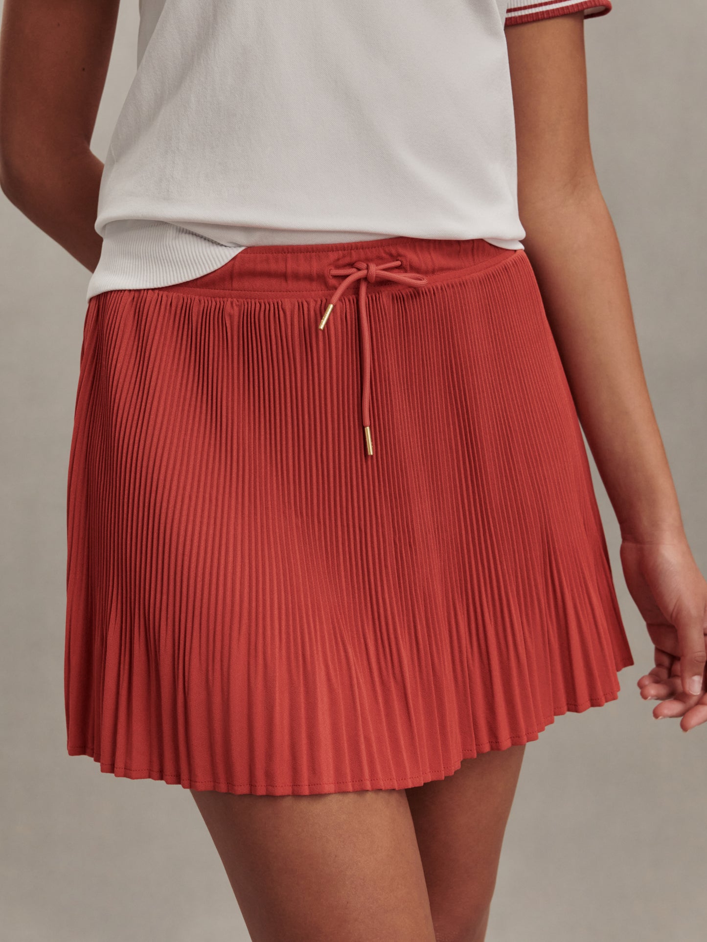 Davina High Rise Skort 15" -  Baked Apple