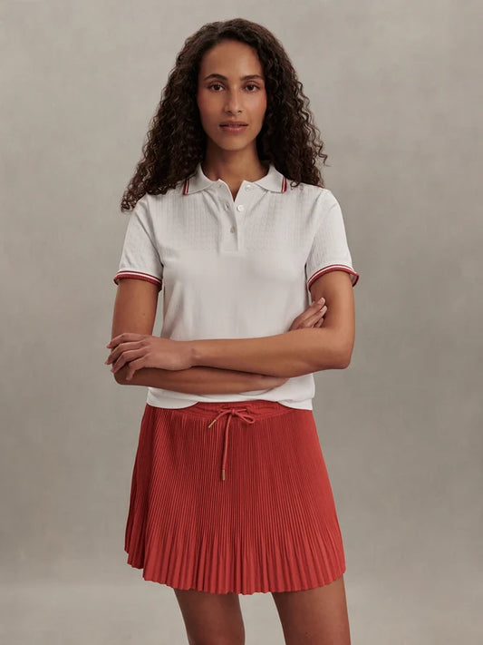 Mickey Seamless Polo -  White