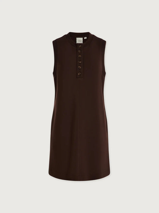 Elba Tank Mini Dress - Coffee Bean
