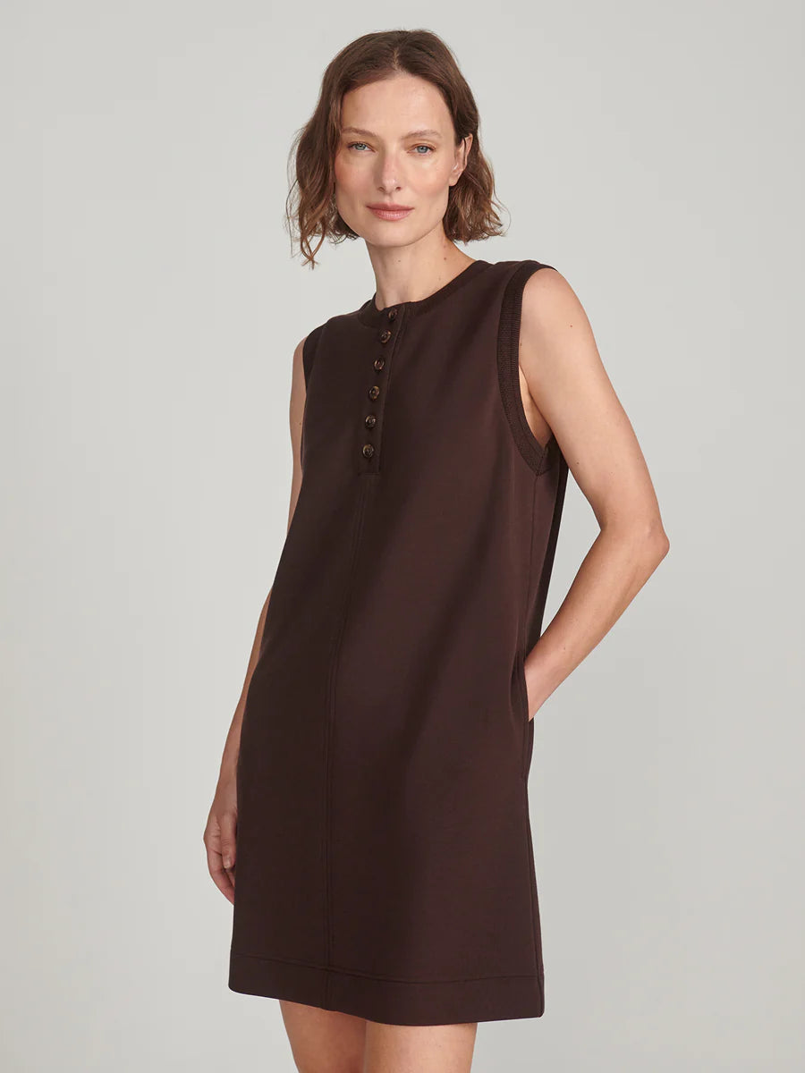 Elba Tank Mini Dress - Coffee Bean