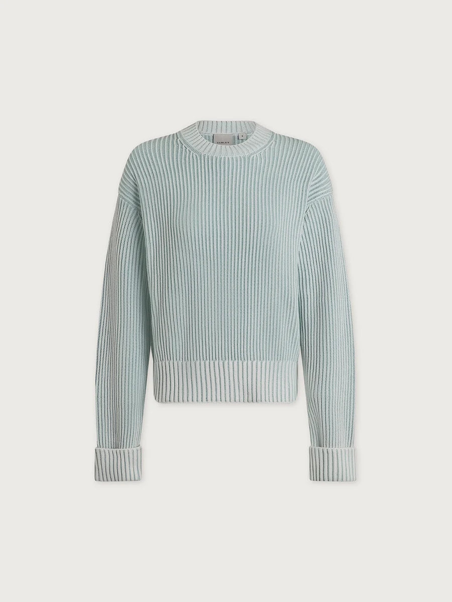 Seymour Knit Sweater - Blue  Haze / Snow White