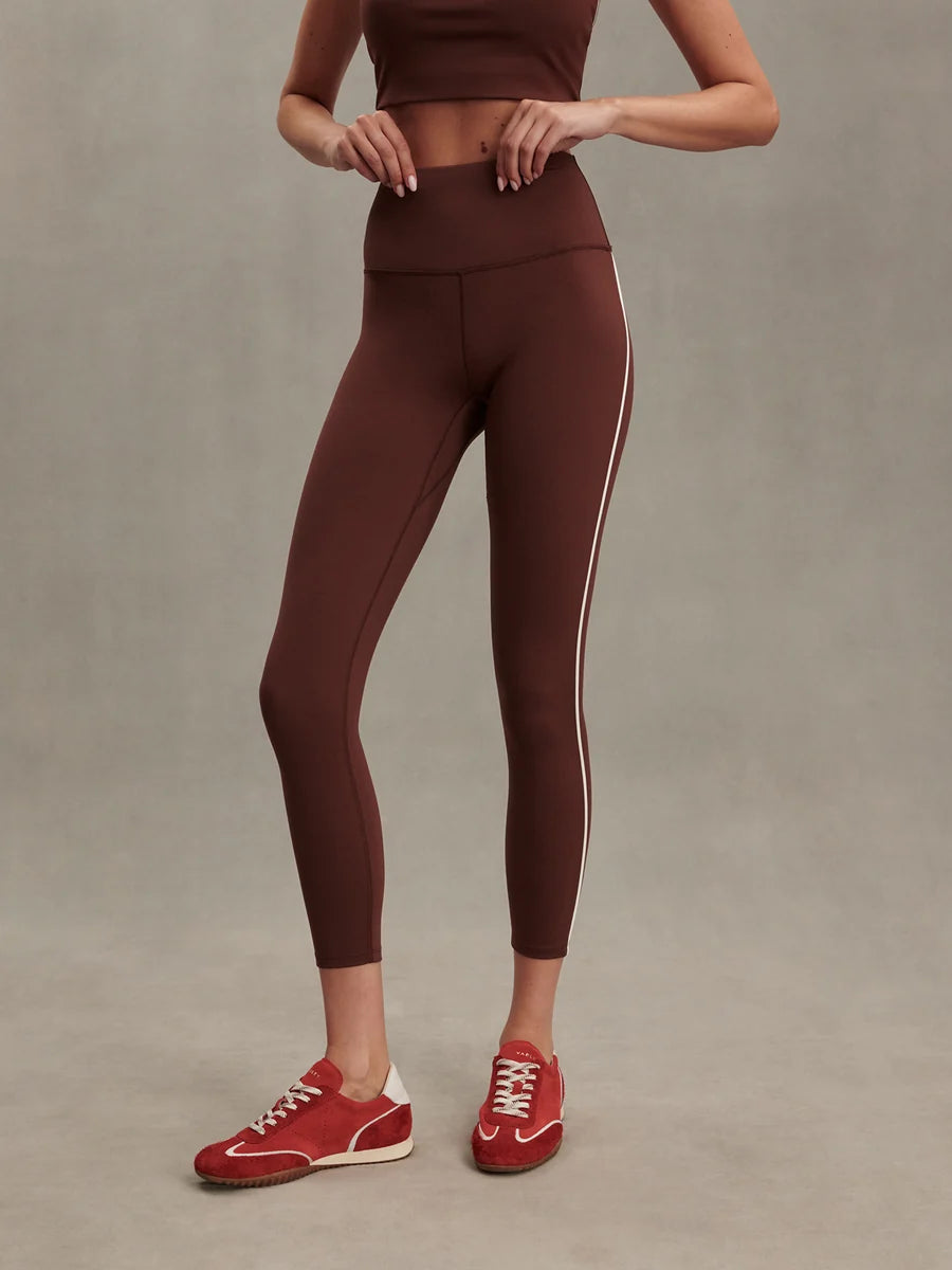 Freesoft Piped Leggings 25' - Brown Stone