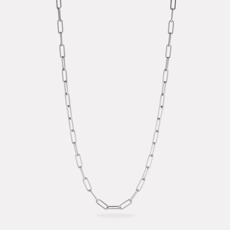 Vista Silver Chain Necklace