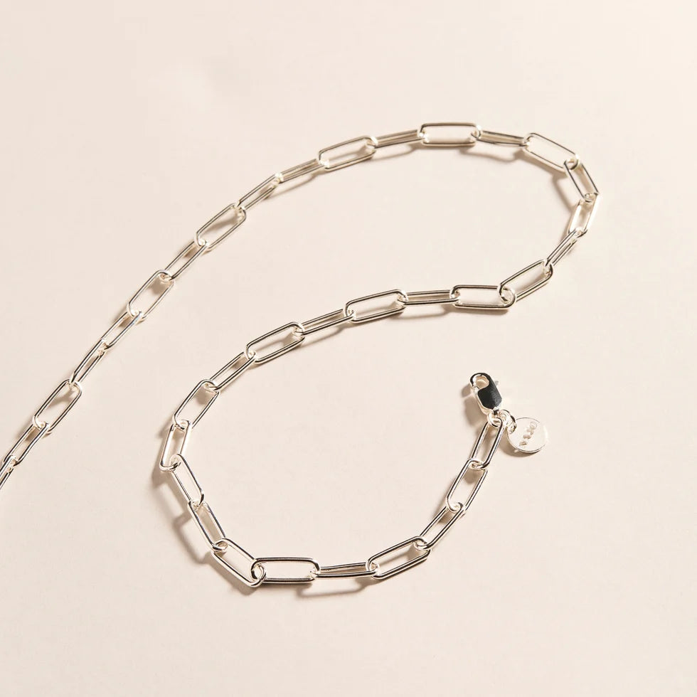 Vista Silver Chain Necklace
