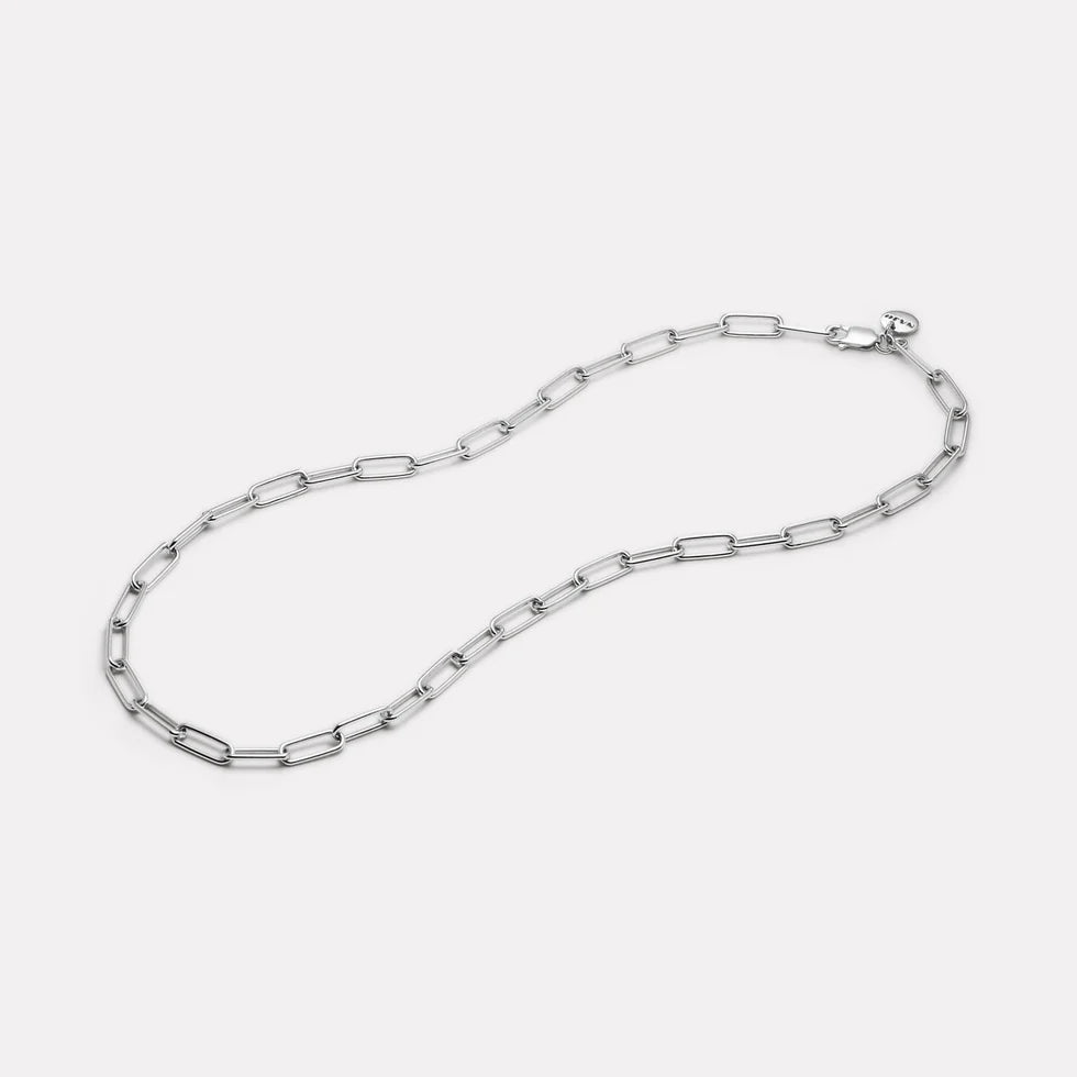 Vista Silver Chain Necklace