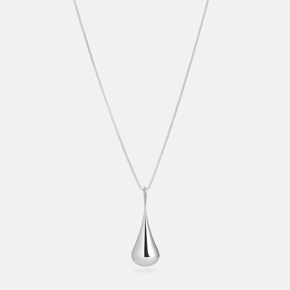 Weeping Widow Silver Necklace