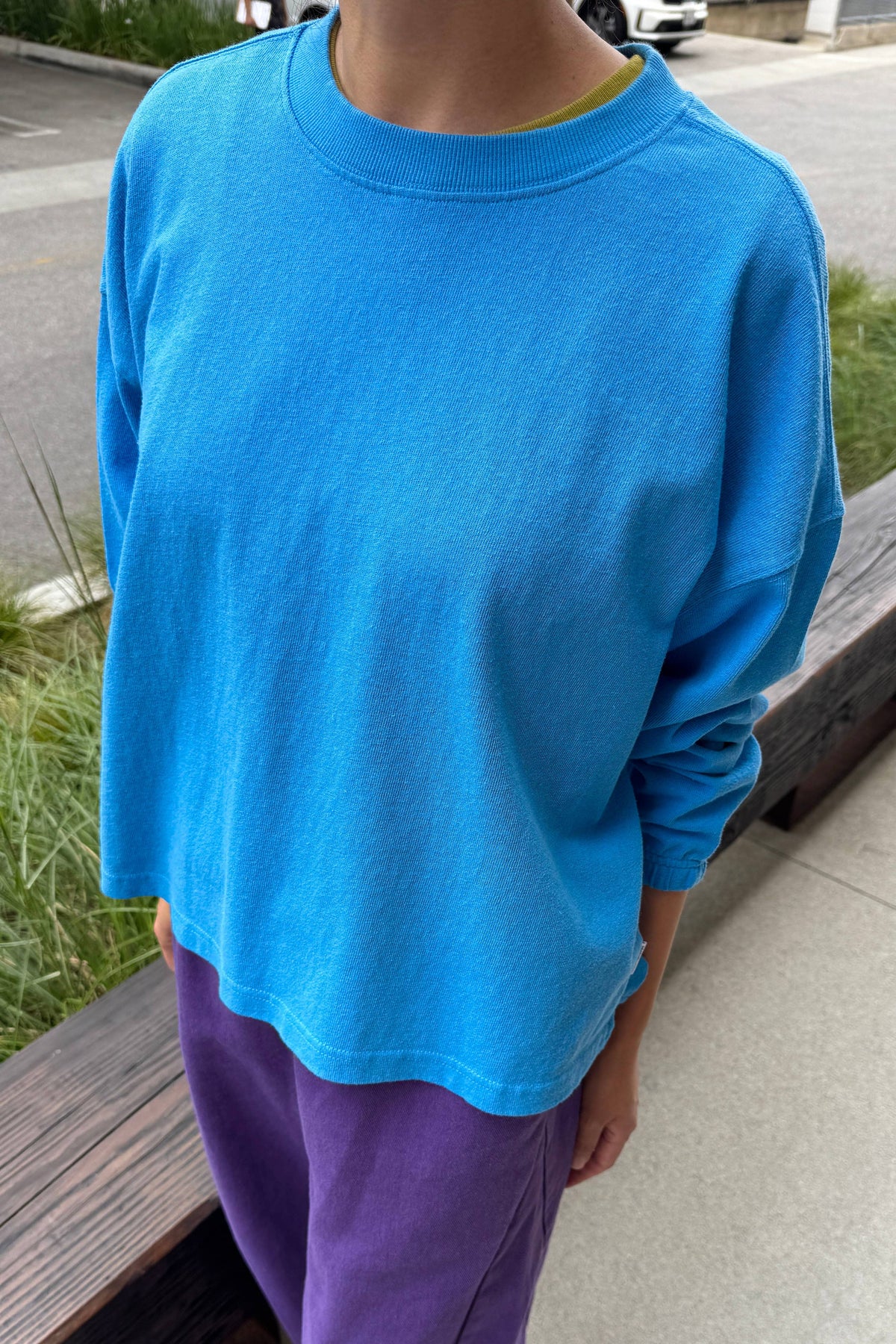 Naturelle Tee: French Blue