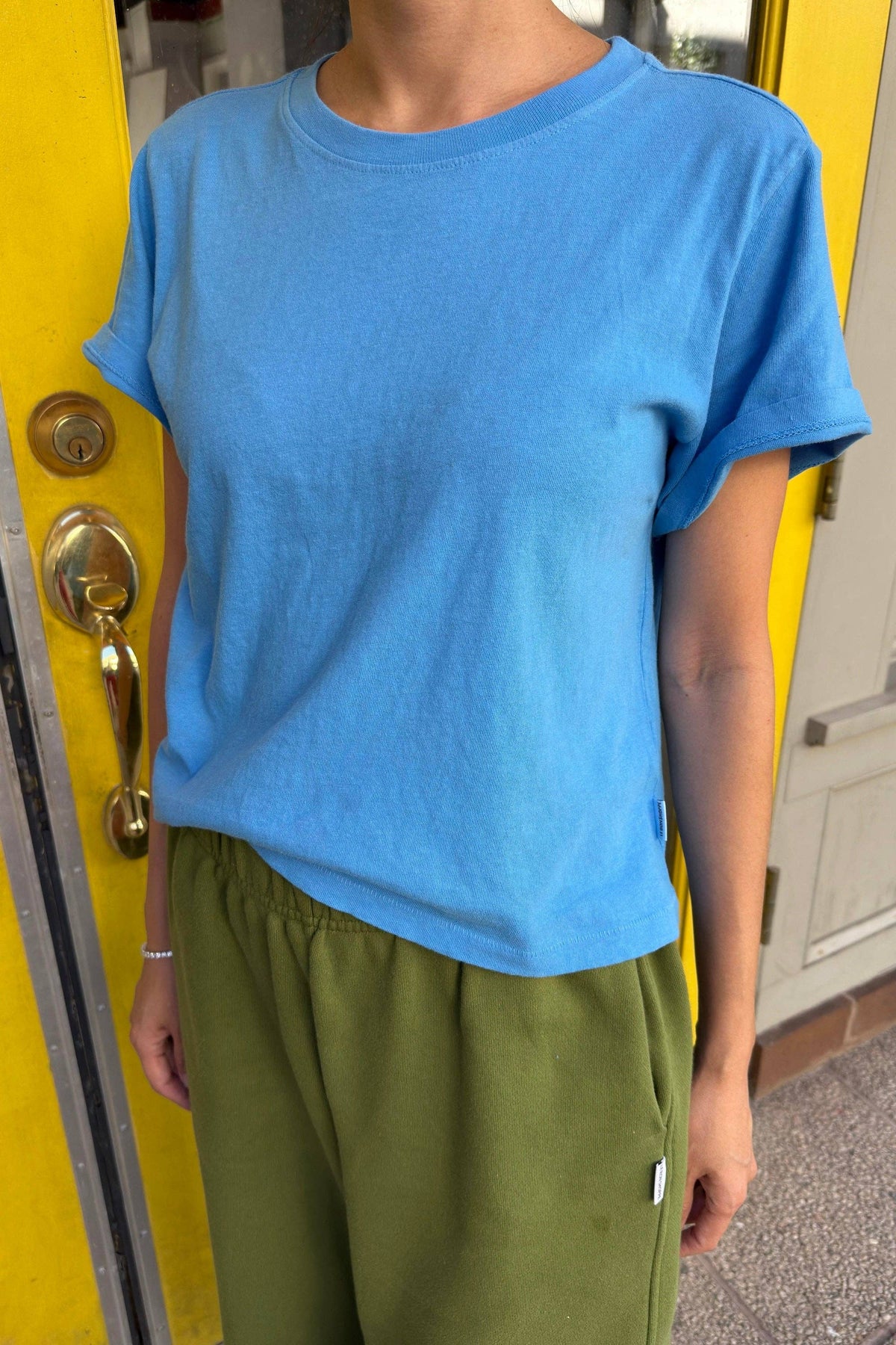 Airy Darling Tee - Coastal Blue