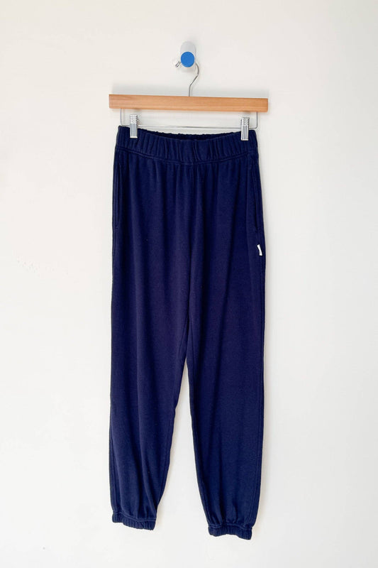 Pointelle Serene Jogger - Navy
