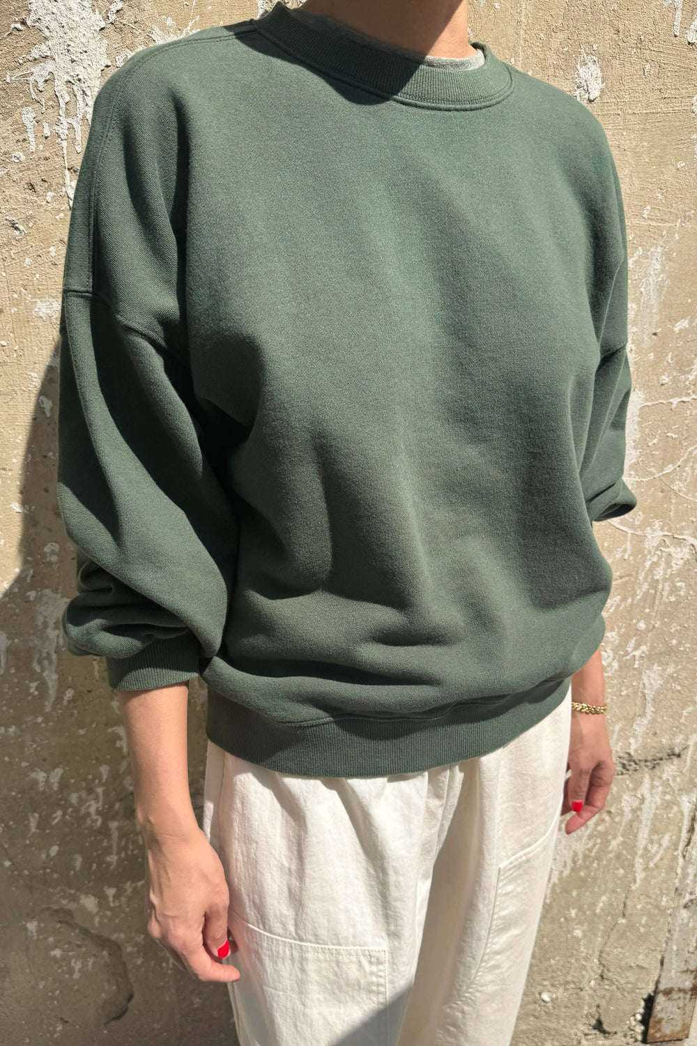 French Terry Core Sweatshirt - Cedar Green (COMING SHORTLY)