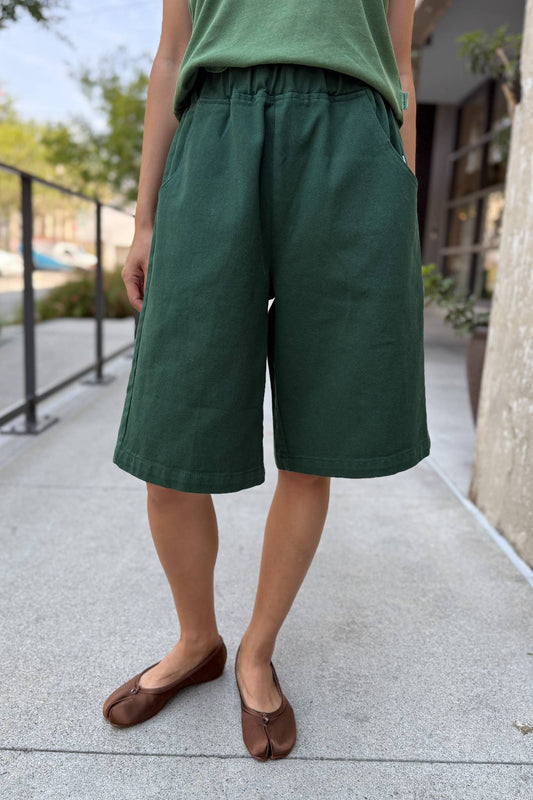 Liam Bermuda Shorts - Pine