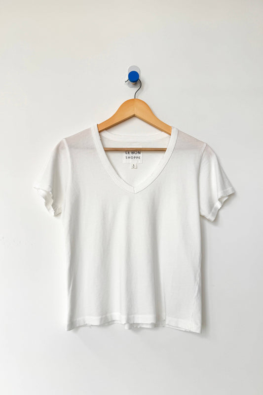 Petite La Vie Tee (Organic Cotton) - Vintage White