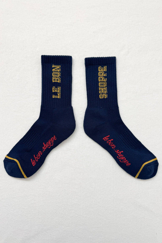 Preppy Socks: Navy / Gold
