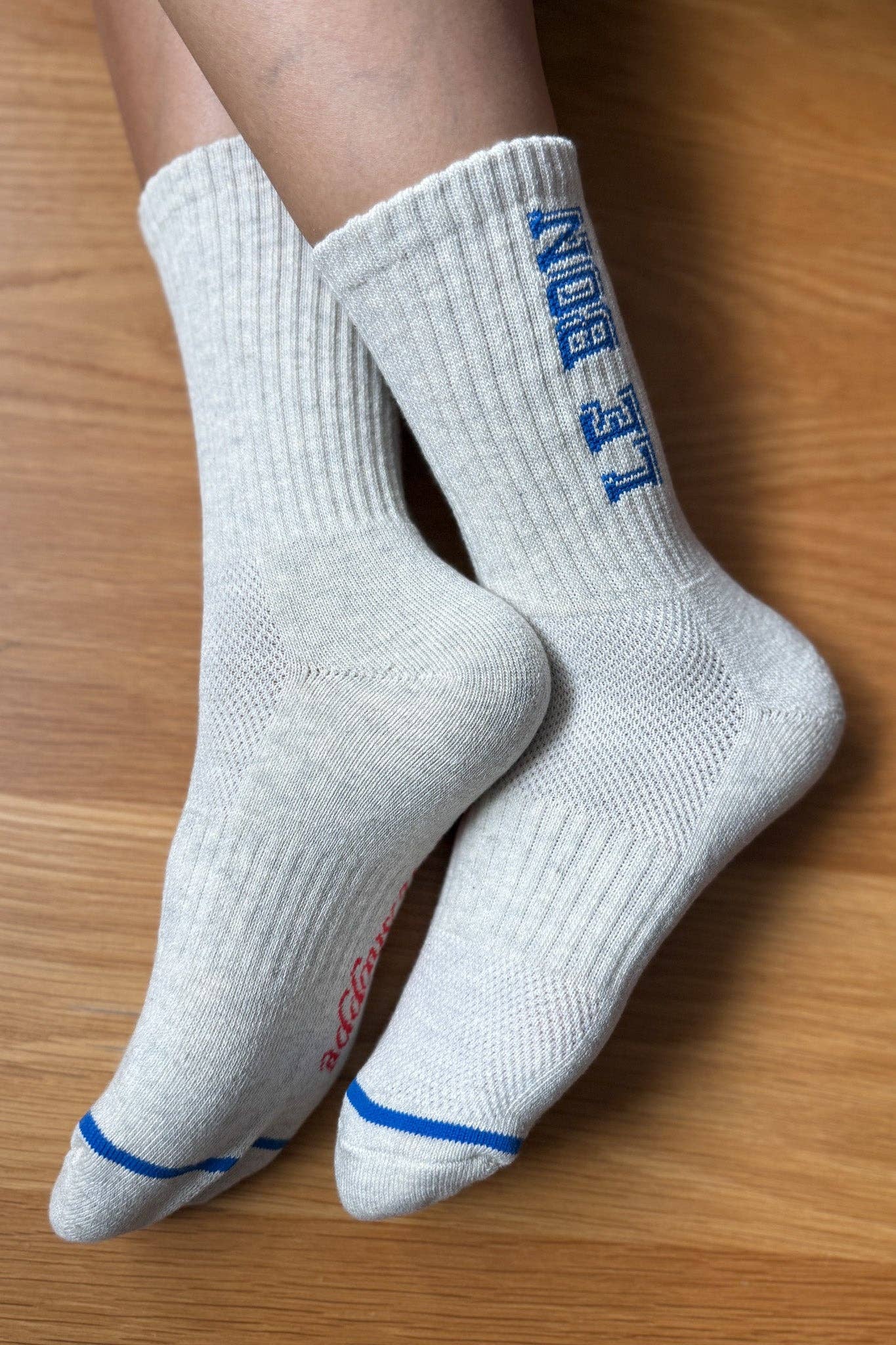 Preppy Socks: Ice / Blue